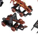 56 Pieces 3D Castle Building Blocks Knight Clash Play Set Children DIY Assembly Toys