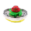 Magicdeal Set of 4D Metal Fusion Battle Games Lovers Kids Spinning Top with Launcher Toy Gift Yellow