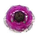 Fusion Top 4D Fight Master Spinning Top with String Launcher Set Purple Christmas Gift Playset