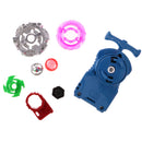 Fusion Top 4D Fight Master Spinning Top with String Launcher Set Purple Christmas Gift Playset