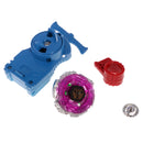 Fusion Top 4D Fight Master Spinning Top with String Launcher Set Purple Christmas Gift Playset