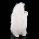 Cute Plush Simulation Animal Squatting Dog Model for Home Ornament Kid Toy