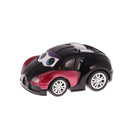 4 Pieces Mini Cartoon Alloy Pull Back Toy Car Set Kids Play Fun Xmas Gift for Collectibles Display 1:64