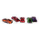 5 Pieces Mini Alloy Toy Racing Car Model Set for Children Toy Gift Playset