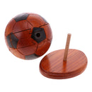 3D Football Wooden Puzzle Intelligence Toy Desk Decor Crafts Gift Kid Adult