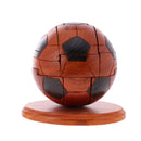 3D Football Wooden Puzzle Intelligence Toy Desk Decor Crafts Gift Kid Adult