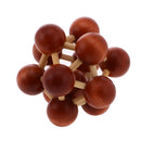 Wooden Intelligence Toy Kong Ming Lock Take Out Ball Brain Teaser Educational Toys for Kids Children