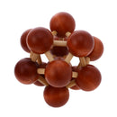 Wooden Intelligence Toy Kong Ming Lock Take Out Ball Brain Teaser Educational Toys for Kids Children