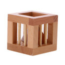 Wooden Intelligence Toy Kong Ming Lock Take out Triangle Brain Teaser Educational Toys for Kids Children