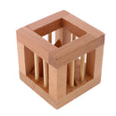 Wooden Intelligence Toy Kong Ming Lock Take out Triangle Brain Teaser Educational Toys for Kids Children
