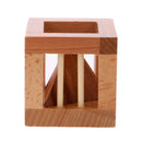 Wooden Intelligence Toy Kong Ming Lock Take out Triangle Brain Teaser Educational Toys for Kids Children