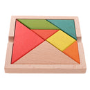 Wooden Intelligence Toy Tangram Puzzle Brain Teaser Puzzle Educational Toys for Kids Children