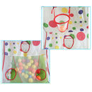 26 x 39 inch Toddler Play Tent Kids Ball Pit Playpen Sea Ball Pool with Basketball Hoop