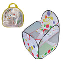 26 x 39 inch Toddler Play Tent Kids Ball Pit Playpen Sea Ball Pool with Basketball Hoop