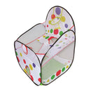 26 x 39 inch Toddler Play Tent Kids Ball Pit Playpen Sea Ball Pool with Basketball Hoop