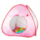 35 inch Portable Folding Tent Kids Children Indoor Outdoor Pop Up Playhouse Tent Toy Random Color