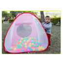 35 inch Portable Folding Tent Kids Children Indoor Outdoor Pop Up Playhouse Tent Toy Random Color