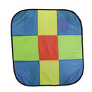 31.5inch Kid Green Portable Tent with Basketball Hoop & Football Goals Outdoor Garden Toy