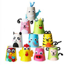 500 Pieces Assorted Size Joggly Eye Wiggly Googly Eyes Non-adhesive for Scrapbooking Kids Craft DIY Making 6-13mm