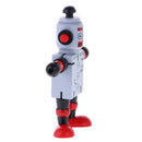 Mini Wooden Walnut Joint Robot Toy Kids Gift Toy Walnut People Decor Grey
