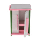 Lot 4 Pieces Wooden Doll House Miniature Furniture Kids Pretend Play Toys