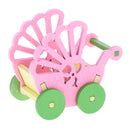 Lot 4 Pieces Wooden Doll House Miniature Furniture Kids Pretend Play Toys