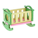 Lot 4 Pieces Wooden Doll House Miniature Furniture Kids Pretend Play Toys