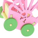 Lot 4 Pieces Wooden Doll House Miniature Furniture Kids Pretend Play Toys