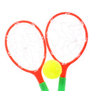 Plastic Colorful Kids Playing Tennis Ball Racket Set Children Garden Fun Outdoor Toy Yard Sport Activity Games Play Set