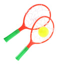 Plastic Colorful Kids Playing Tennis Ball Racket Set Children Garden Fun Outdoor Toy Yard Sport Activity Games Play Set