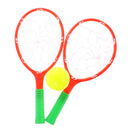 Plastic Colorful Kids Playing Tennis Ball Racket Set Children Garden Fun Outdoor Toy Yard Sport Activity Games Play Set