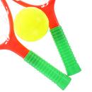 Plastic Colorful Kids Playing Tennis Ball Racket Set Children Garden Fun Outdoor Toy Yard Sport Activity Games Play Set
