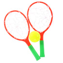 Plastic Colorful Kids Playing Tennis Ball Racket Set Children Garden Fun Outdoor Toy Yard Sport Activity Games Play Set