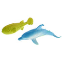 16 Pieces Plastic Assorted Simulation Marine Animal Figurine Tree Model Action Figures Kids Playset Toy Collectibles Birthday Gift