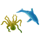 16 Pieces Plastic Assorted Simulation Marine Animal Figurine Tree Model Action Figures Kids Playset Toy Collectibles Birthday Gift
