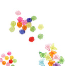 Kids Developmental Colorful Acrylic Beads for DIY Pendant Ring Bracelet Necklace Making Accessories Art Handcrafts Play Fun Toy