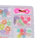 Kids Colorful Acrylic Beads for DIY Pendant Ring Bracelet Necklace Making Accessories Art Handcrafts Play Fun Toy