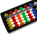 13 Colorful Rods Plastic Beads Column Abacus Arithmetic Toy Soroban Calculating Tool Math Learning Aid Number Counting Educational Toy
