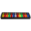 13 Colorful Rods Plastic Beads Column Abacus Arithmetic Toy Soroban Calculating Tool Math Learning Aid Number Counting Educational Toy
