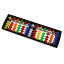 13 Colorful Rods Plastic Beads Column Abacus Arithmetic Toy Soroban Calculating Tool Math Learning Aid Number Counting Educational Toy