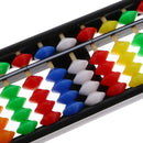 13 Colorful Rods Plastic Beads Column Abacus Arithmetic Toy Soroban Calculating Tool Math Learning Aid Number Counting Educational Toy
