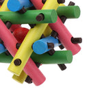Wooden Intelligence Toy Kong Ming Lock Take out the Red Ball Brain Teaser Educational Toys for Kids Children