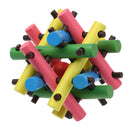 Wooden Intelligence Toy Kong Ming Lock Take out the Red Ball Brain Teaser Educational Toys for Kids Children