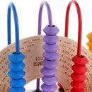 Metal Arches Wooden Abacus Kids Children Counting Numbers Maths Learning Toy