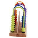 Metal Arches Wooden Abacus Kids Children Counting Numbers Maths Learning Toy