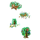 Wooden Fruits Tree Threading Beads Kids Lacing Activity Puzzle Toy Game