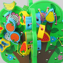 Wooden Fruits Tree Threading Beads Kids Lacing Activity Puzzle Toy Game