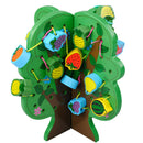 Wooden Fruits Tree Threading Beads Kids Lacing Activity Puzzle Toy Game