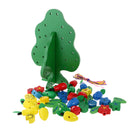 Wooden Fruits Tree Threading Beads Kids Lacing Activity Puzzle Toy Game