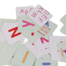 56 Pieces Kids Early Training Cognitive Card Puzzle Baby Toy Gift - Letters